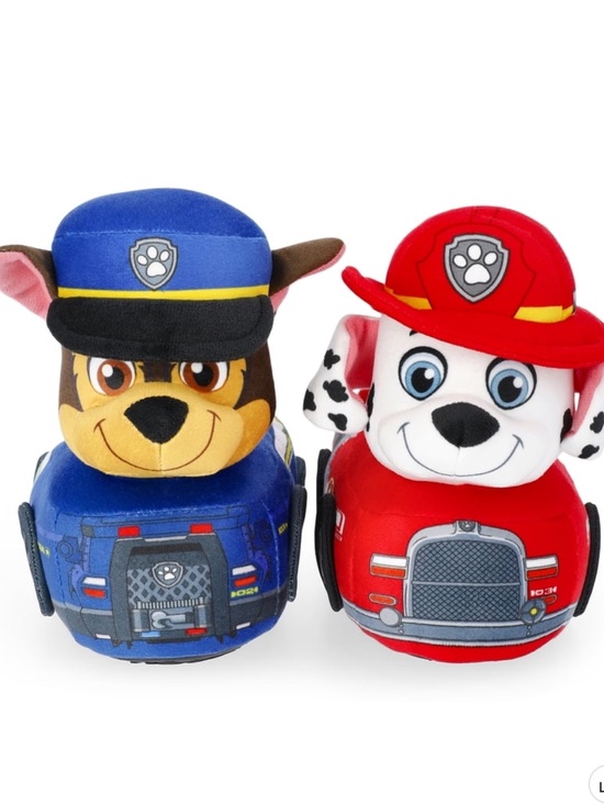 Paw Patrol Other - NWT Paw Patrol Chase (Blue) & Marshall (Red) Toddler Slippers Size 7-8